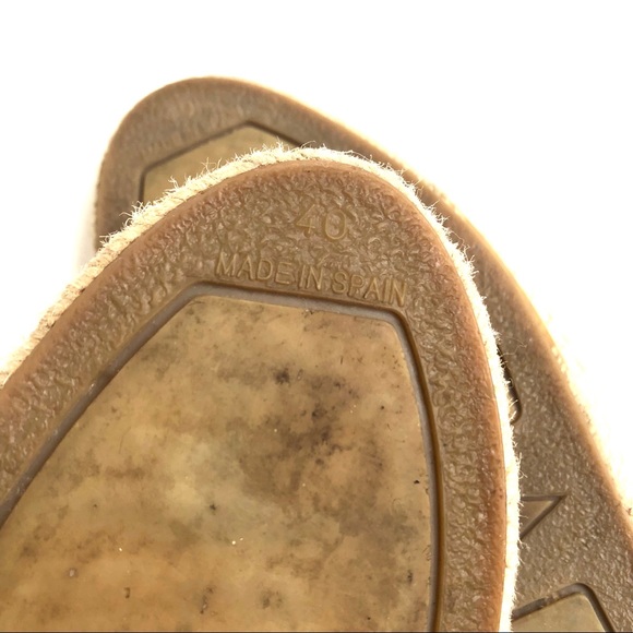 Rag & Bone Georgie Perforated Leather Espadrille - Picture 7 of 9